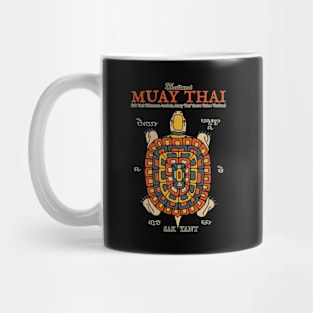 Muay Thai Sak Yant Turtle Tattoo Mug